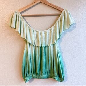 Free People Off the Shoulder Top sz XS
